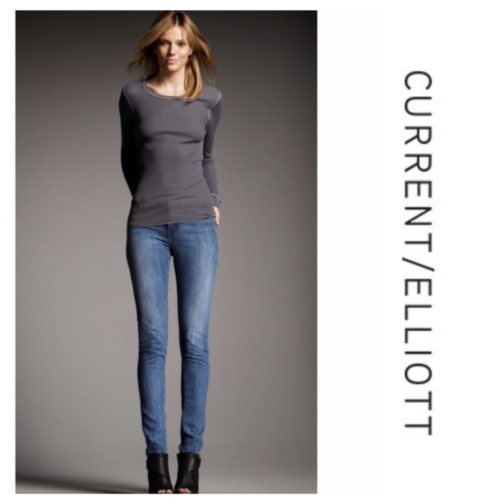 Current Elliott Floyd skinny jeans. Size 24